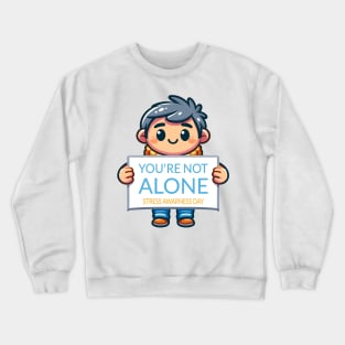 Solidarity Smile: Mind Body Balance Crewneck Sweatshirt